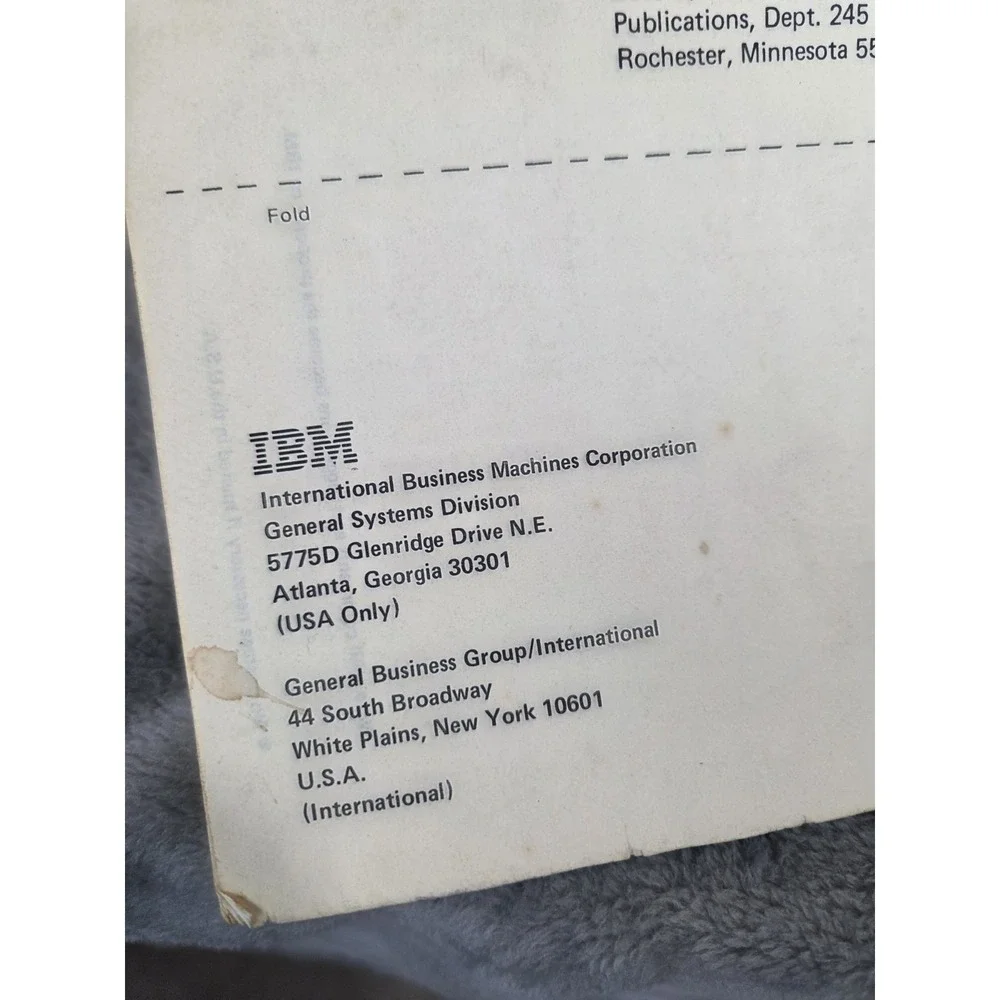 IBM System 3 Model 15 Operator's Guide 3rd Edition 1976